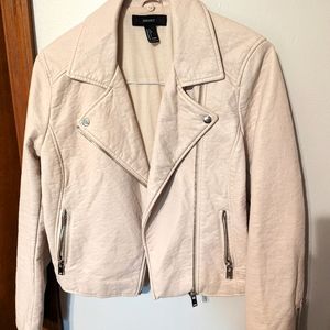 Forever 21 Faux Leather Motorcycle Jacket